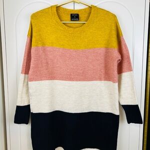 Esmara Women's Color Block Stripe Sweater